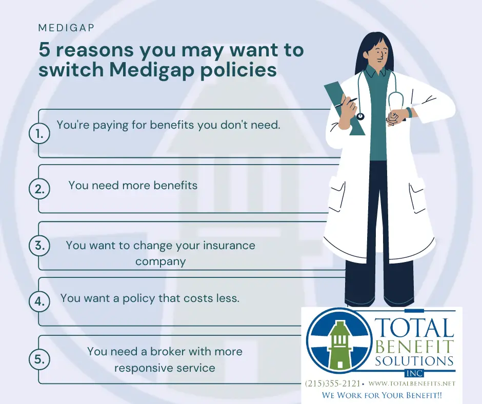 5 reasons you may want to switch Medigap policies  Total Benefit ...
