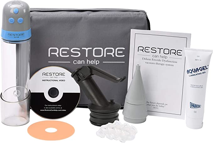 Amazon.com: New!! Restore Can Help Combo ED Pump Medical Device for ...