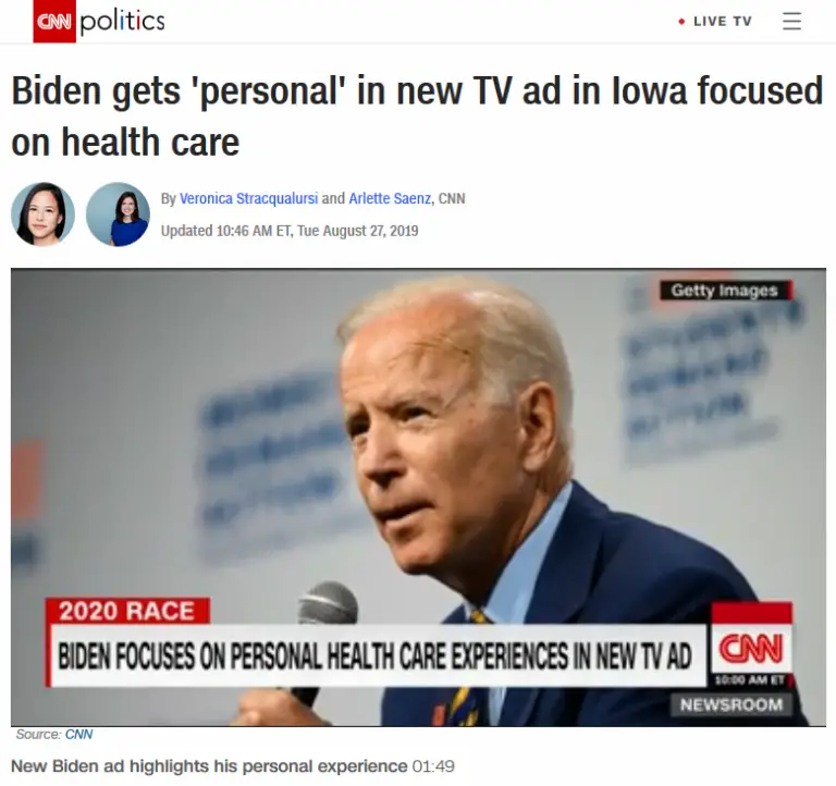 As Biden Invokes Dead Family Members Against Medicare for All, Media ...