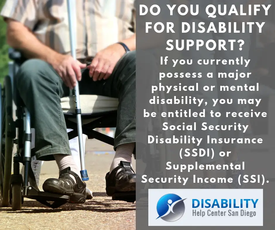 DO YOU QUALIFY FOR DISABILITY SUPPORT?