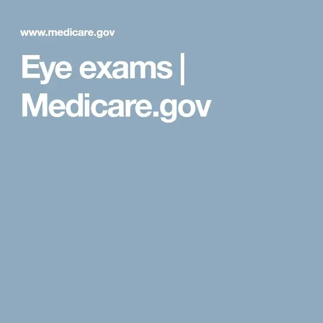 Eye exams