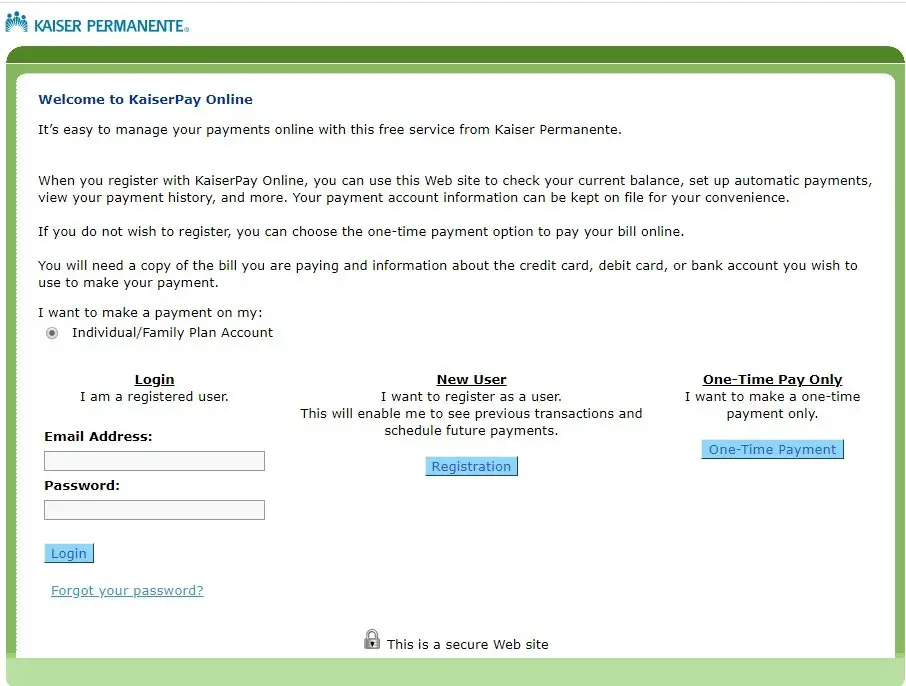 How to pay Kaiser individual Premium online &  member ...