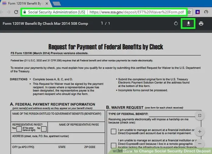 How To Set Up Direct Deposit For Social Security ...