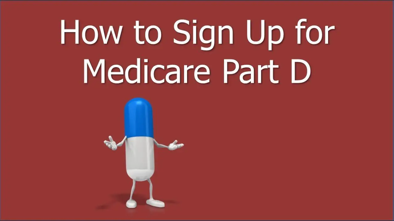 How To Sign Up For Medicare Part D
