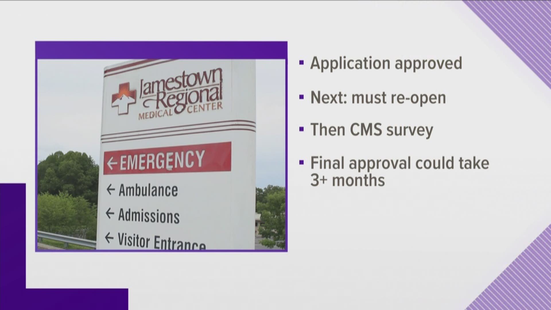 Jamestown Regional Medical Center clears first hurdle in ...