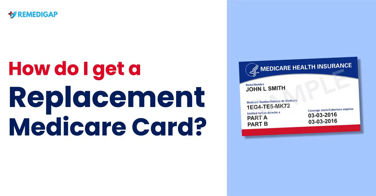 Lost Stolen Medicare Card