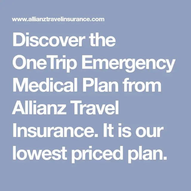 Medical Emergency Travel Insurance : Medicare Overseas? Traveling ...