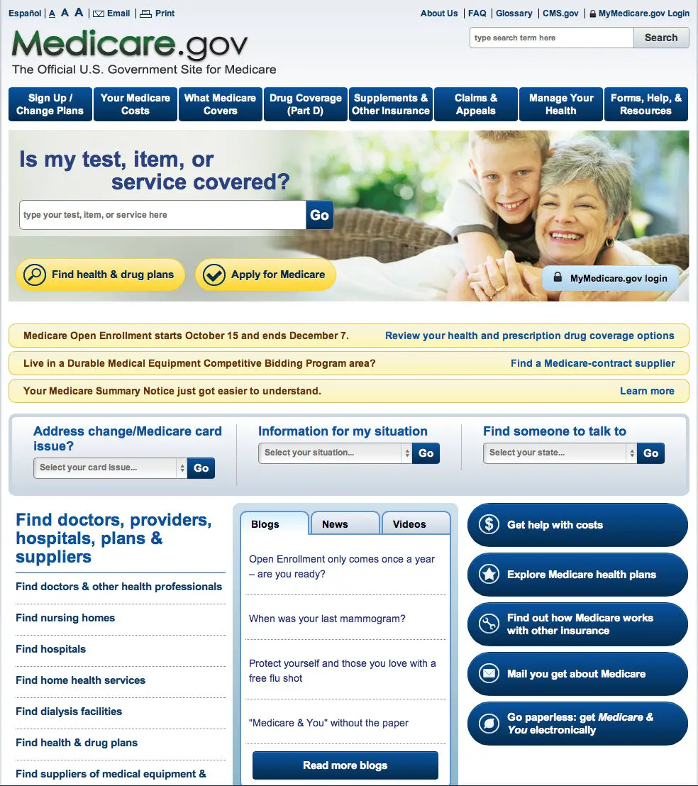 Medicare 2014: How to use medicare.gov