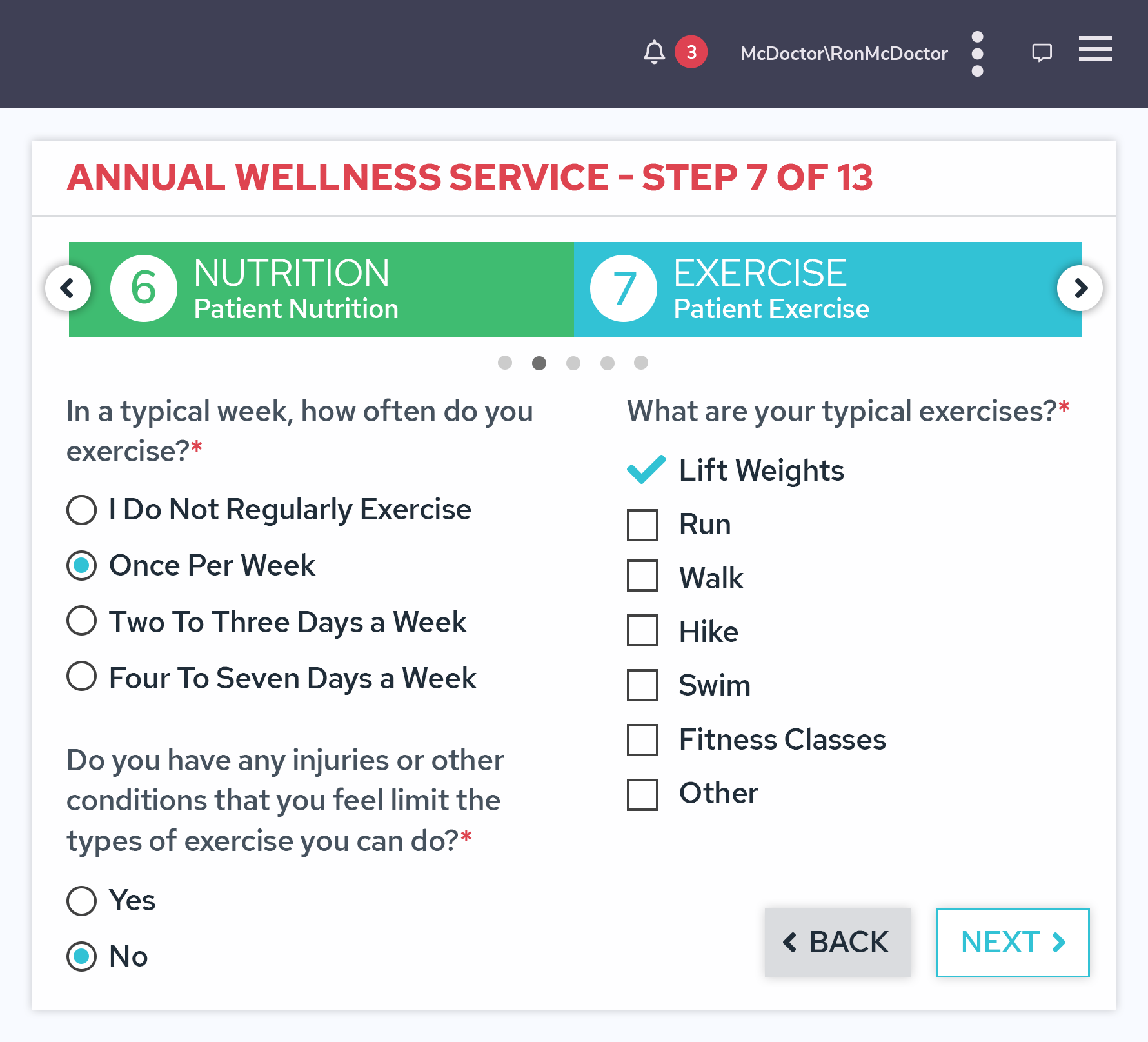 Medicare Annual Wellness Visit Platform for Practices