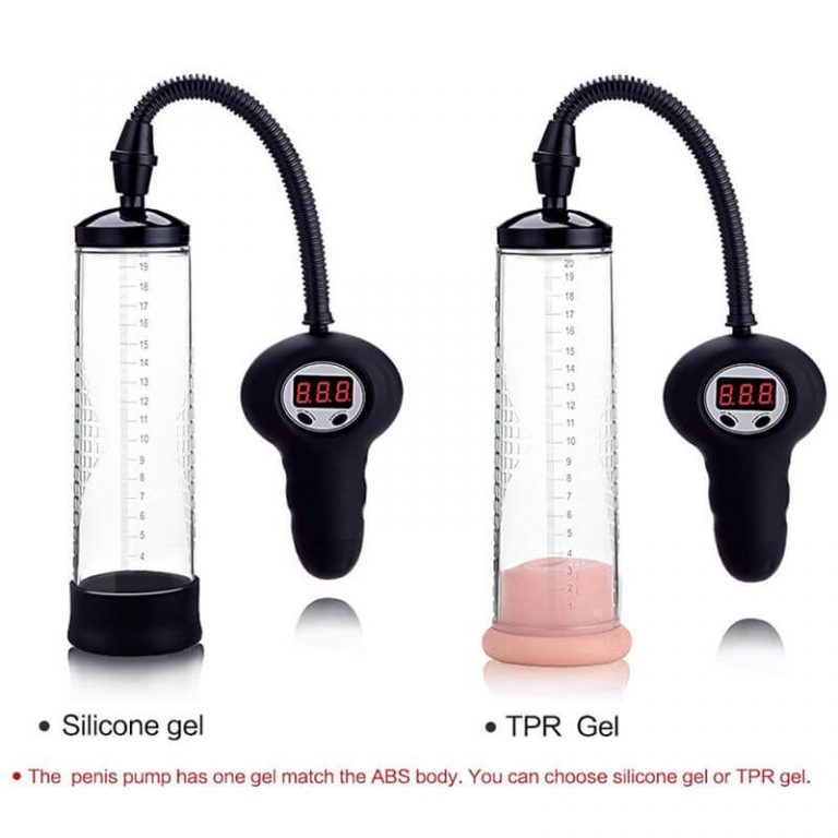 Medicare Electric Men Waterproof Penis Pump With Digital Display