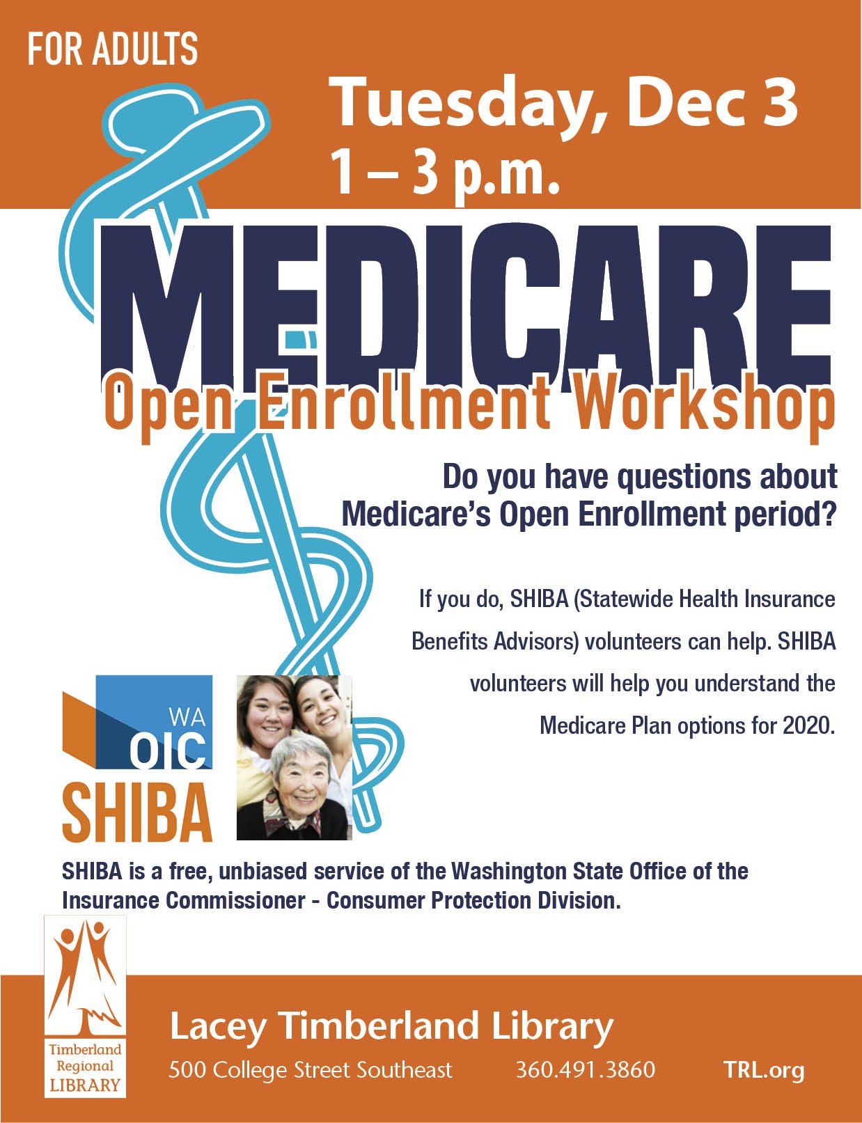 Medicare Open Enrollment Workshop