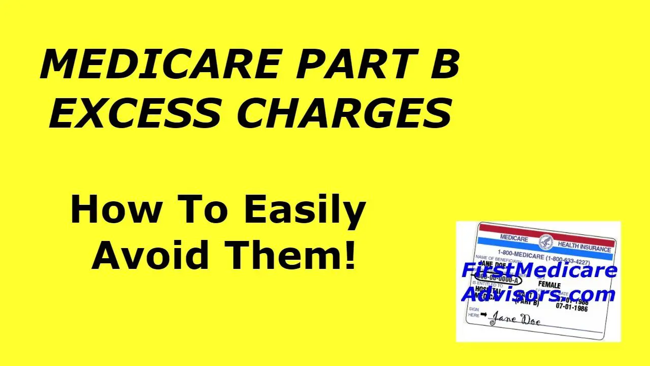 MEDICARE PART B Excess Charges