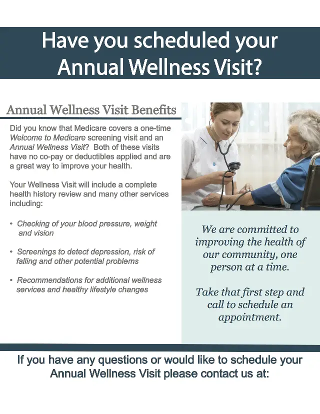 Medicare Wellness / Preventive Visit