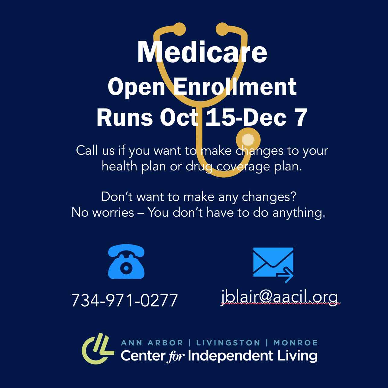 Need help with Medicare Open Enrollment?
