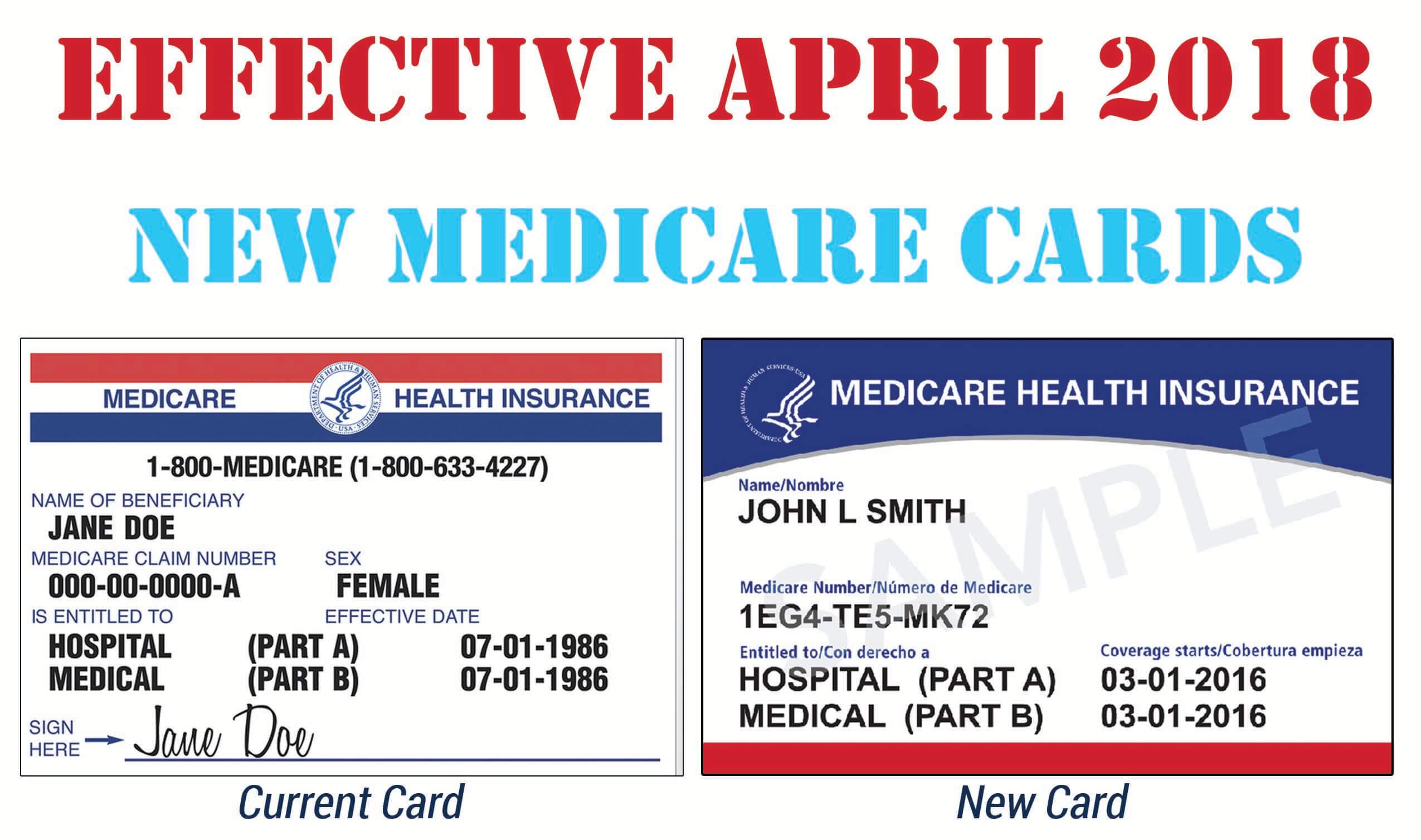 New Medicare Cards