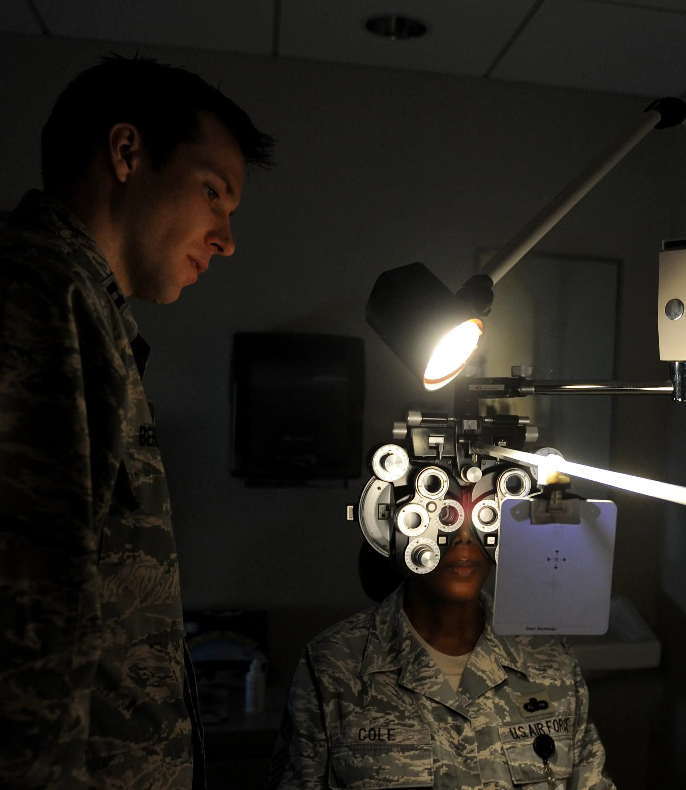 Optometry ensures eyes on target