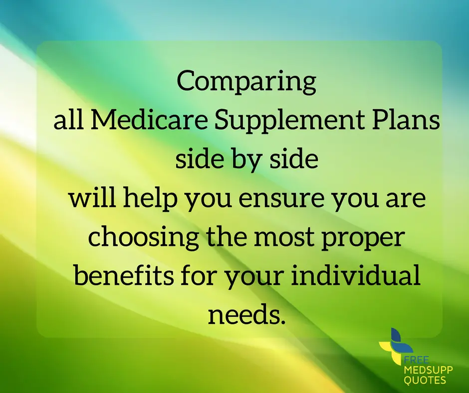 Pin by FreeMedSuppQuotes on Medicare Supplement Insurance Plans ...