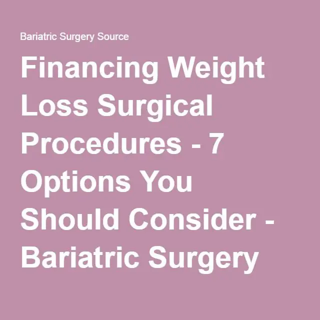 Pin on Weight loss surgery info