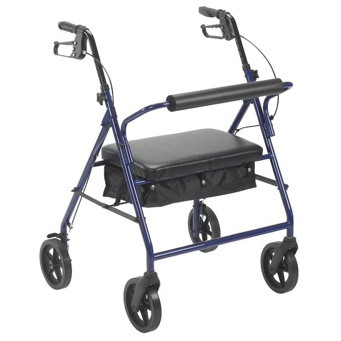 Rolling Walker With Seat Covered By Medicare  Velcromag