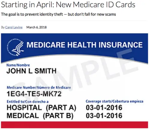 " Starting in April: New #Medicare ID Cards."  via Next Avenue. (click ...