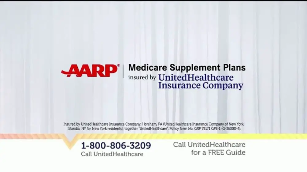 UnitedHealthcare AARP Medicare Supplement Plan TV Commercial, 