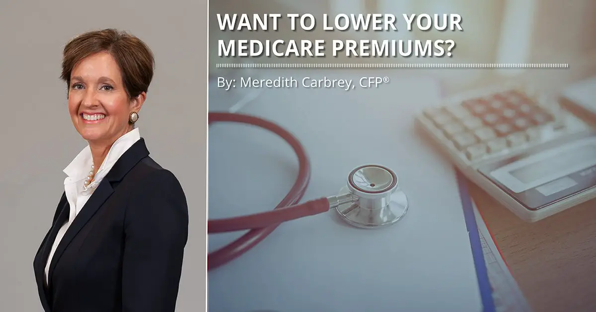 Want to Lower Your Medicare Premiums?