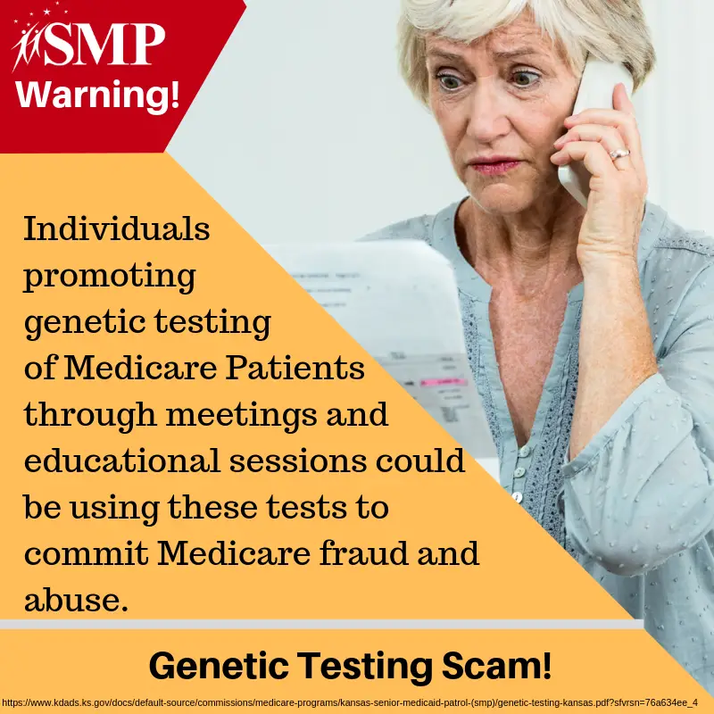 Watch out for the latest Medicare scamDNA/genetic testing schemes ...