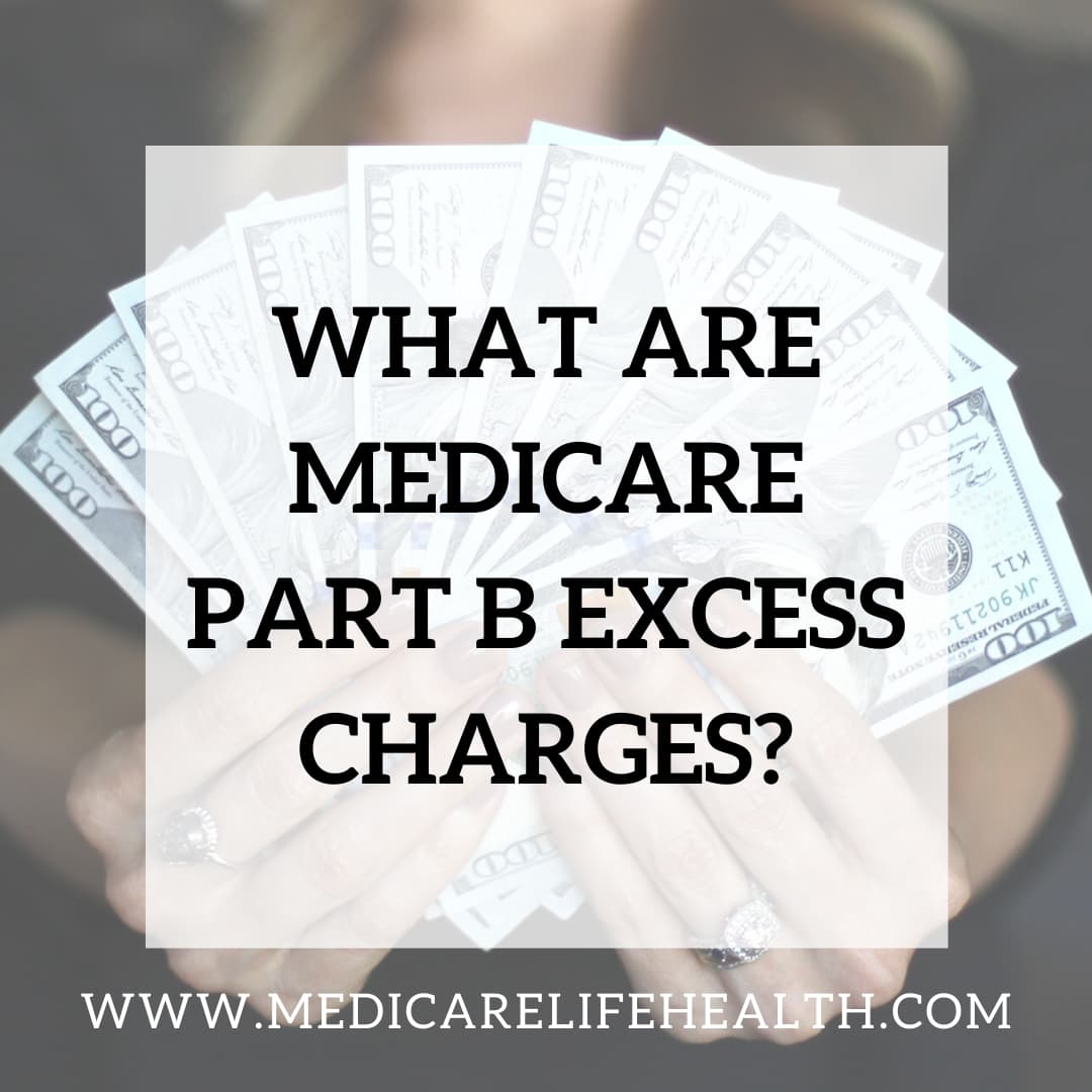 What are Part B Excess Charges?